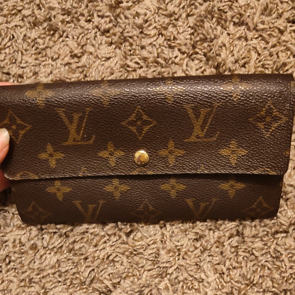 Louis Vuitton Dark Brown Monogram Wallet
